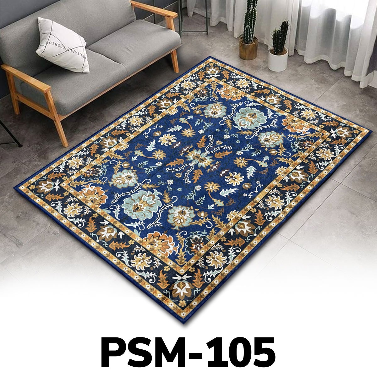 Karpet Pavo Monochrome & PP series 200x300 - Silky Polyester Collections