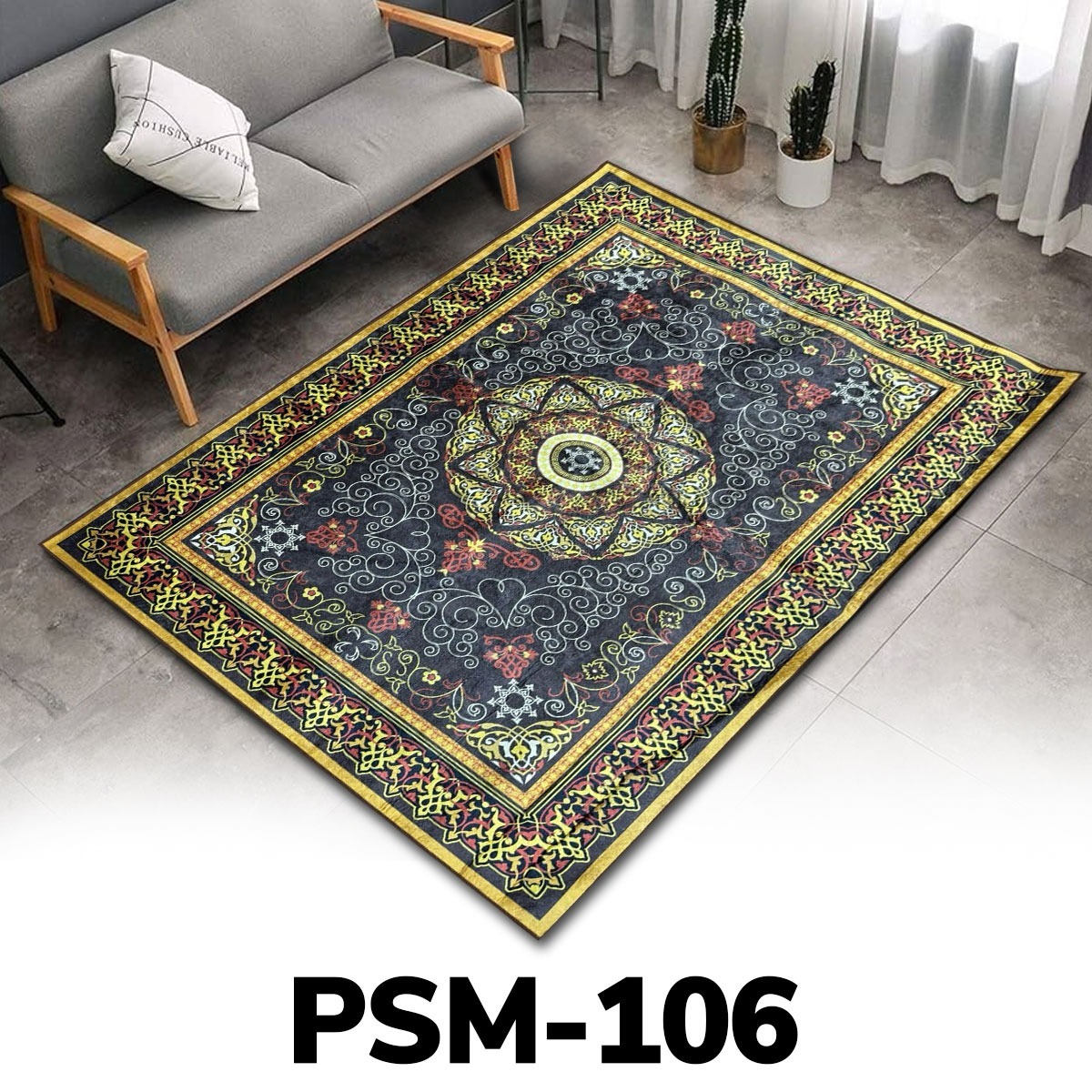 Karpet Pavo Monochrome & PP series 160x210 - Silky Polyester Collections
