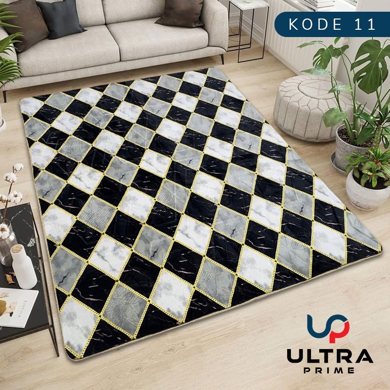 Karpet ULTRA Busa 190X220 Anti Slip Lembut, Tebal, Premium & estetik! Full collections
