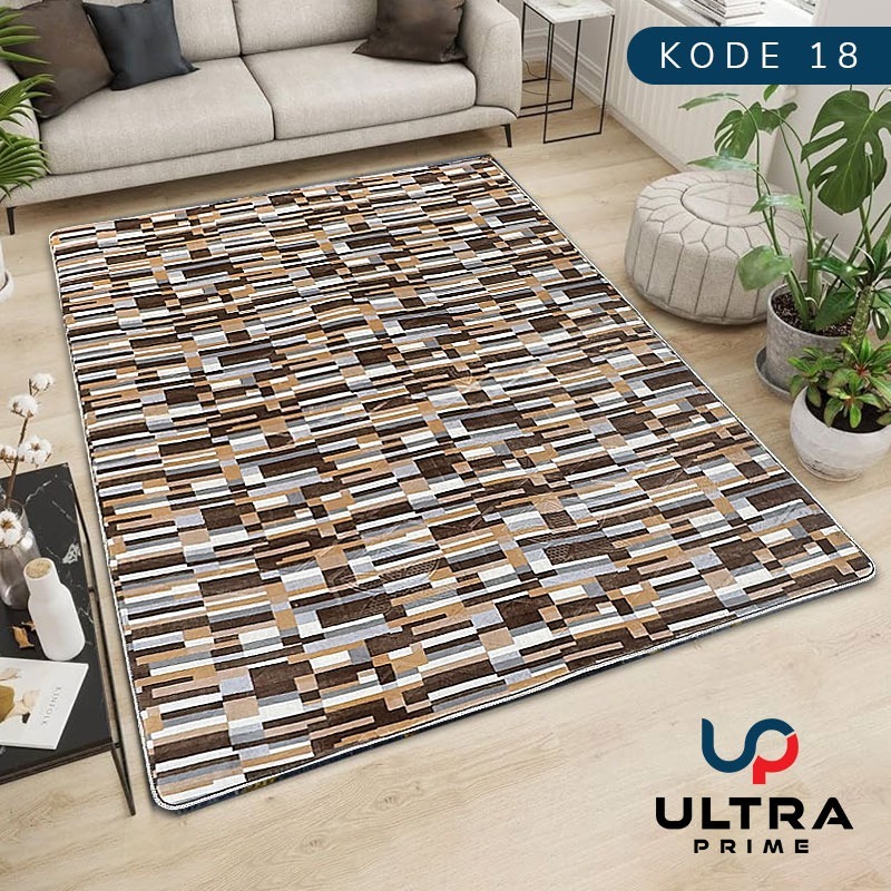 Karpet ULTRA Busa 190X270 Anti Slip Lembut, Tebal, Premium & estetik! Full collections