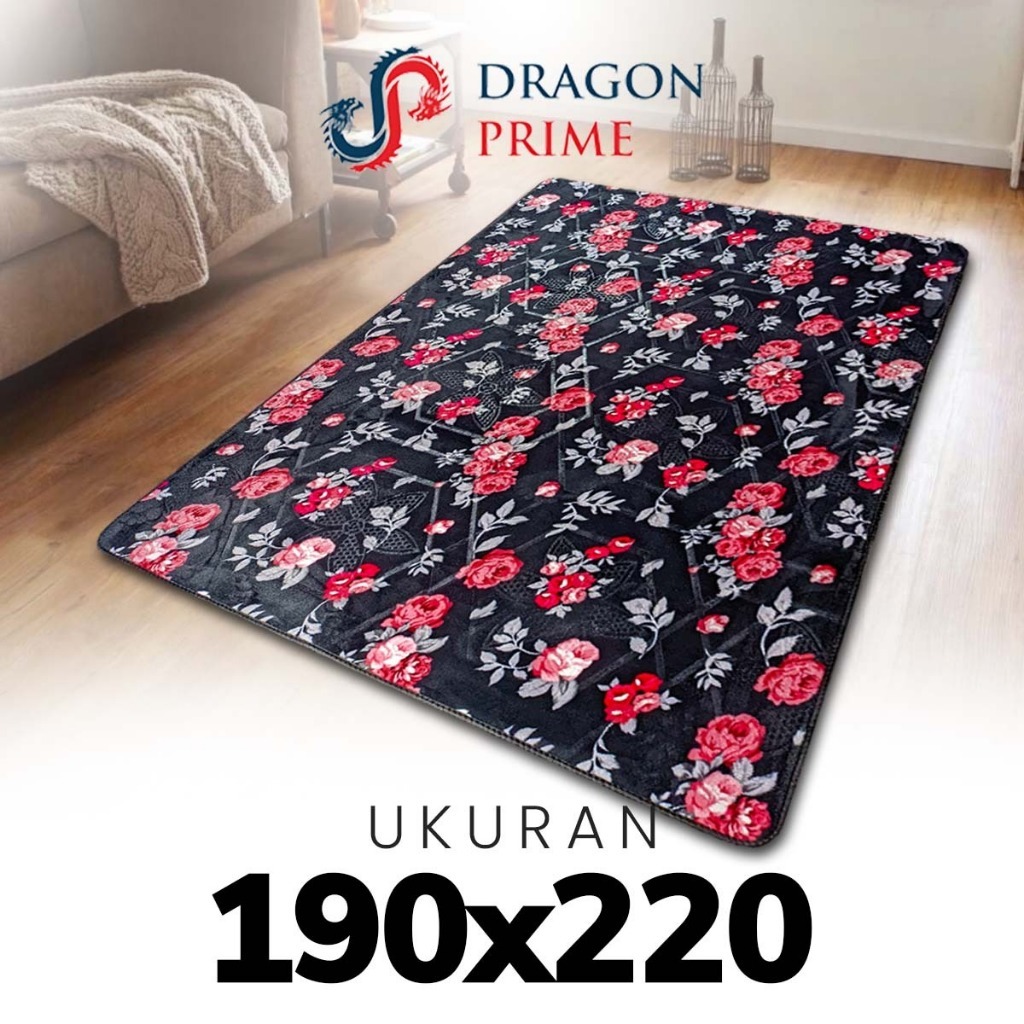 [Quini.id] Karpet 190X220 Dragon Prime - Karpet Busa Malaysia - Full Collections