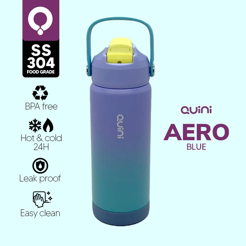 Quini | Tumbler Aero Collection Bottle Mega 1000Ml - Blue