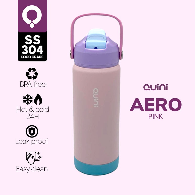 Quini | Tumbler Aero Collection Bottle Medium 500Ml - Pink