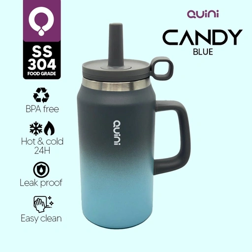 Quini | Tumbler Candy Bottle Jumbo 1.5Liter - Blue