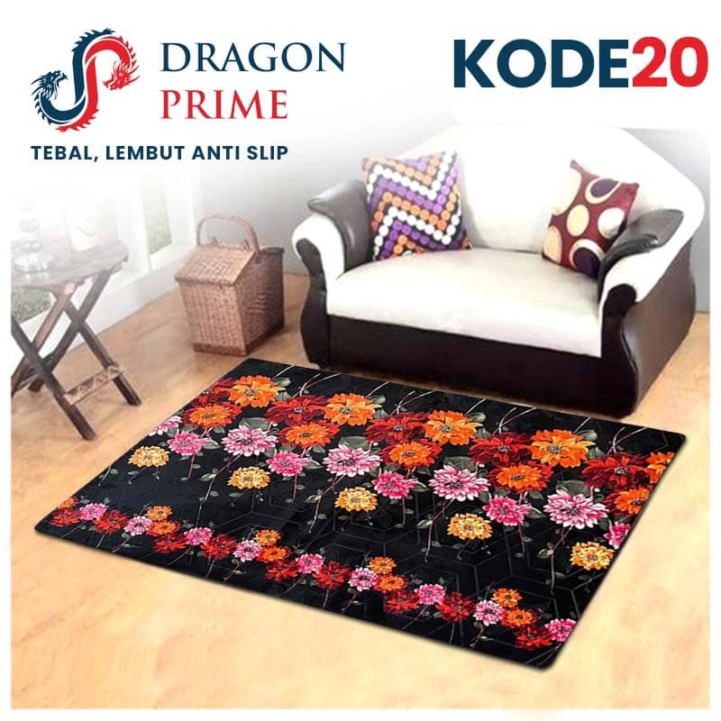 [Quini.id] Karpet 190X220 Dragon Prime - Karpet Busa Malaysia - Full Collections