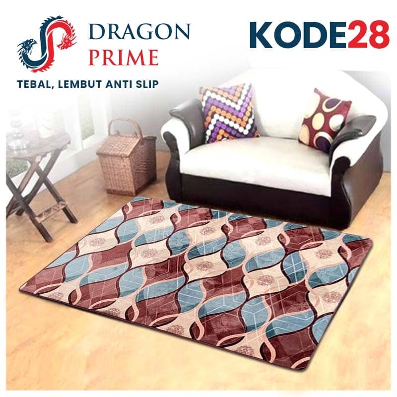 [Quini.id] Karpet 190X220 Dragon Prime - Karpet Busa Malaysia - Full Collections