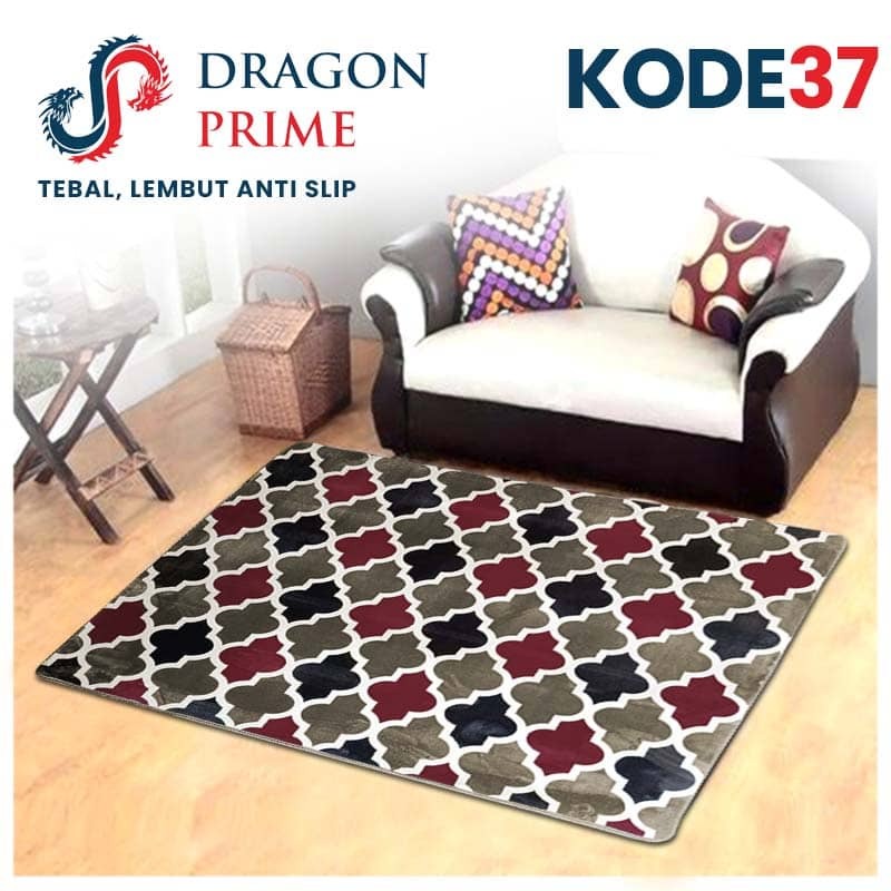 [Quini.id] Karpet 95X140 Dragon Prime - Karpet Busa Malaysia - Full Collections