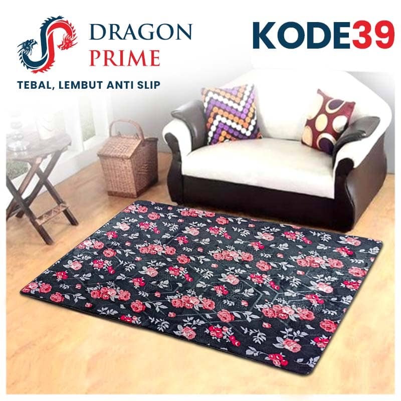 [Quini.id] Karpet 95X140 Dragon Prime - Karpet Busa Malaysia - Full Collections