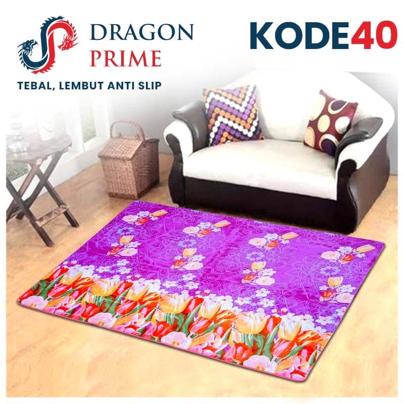 [Quini.id] Karpet 95X140 Dragon Prime - Karpet Busa Malaysia - Full Collections