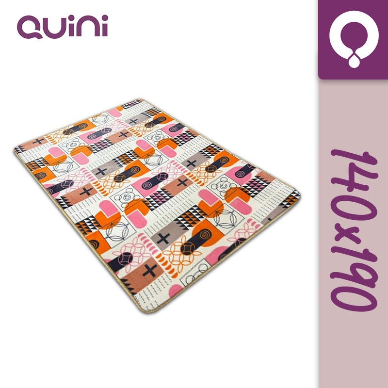 [Quini] Karpet Malaysia 140x190cm | Anti Slip | Minimalis