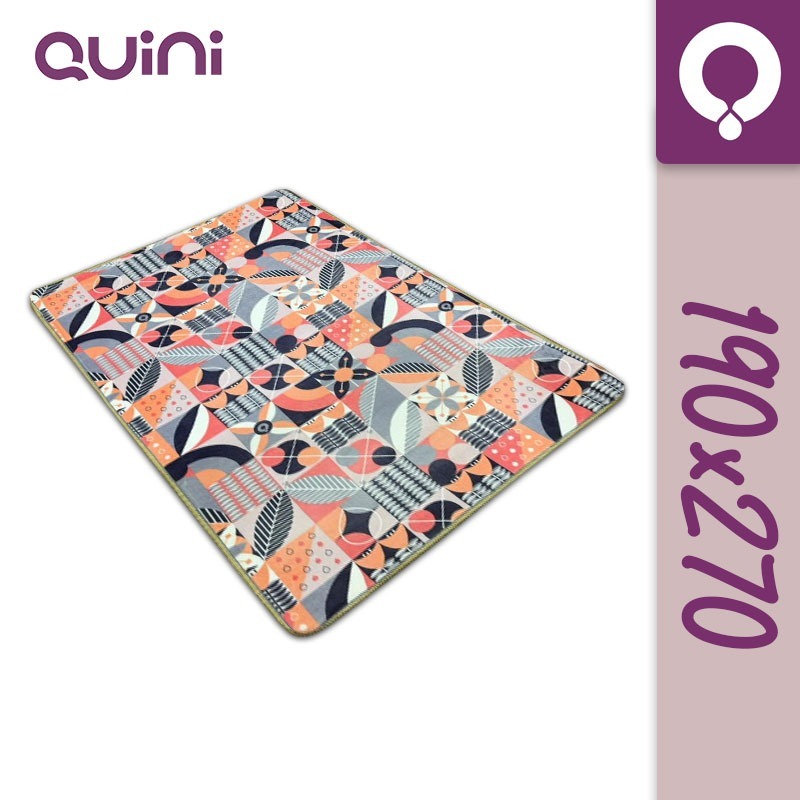 [Quini] Karpet Malaysia 190x270cm | Anti Slip | Minimalis