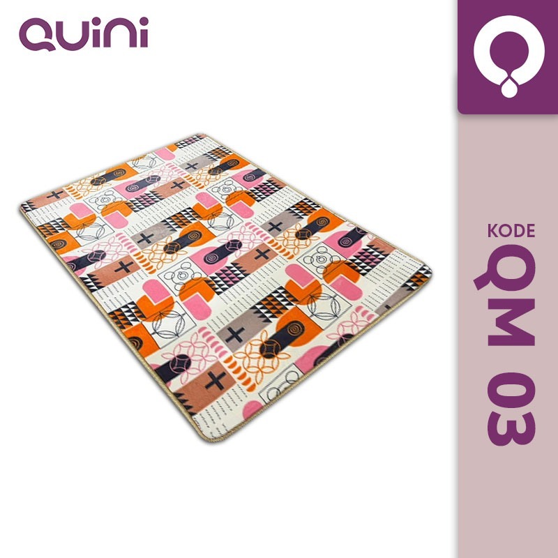 [Quini] Karpet Malaysia 190x220cm | Anti Slip | Minimalis