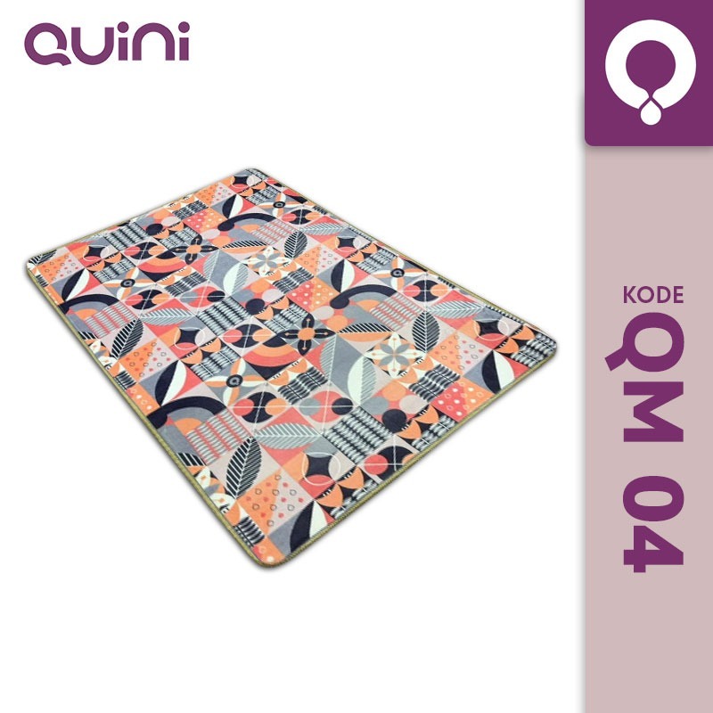 [Quini] Karpet Malaysia 190x270cm | Anti Slip | Minimalis