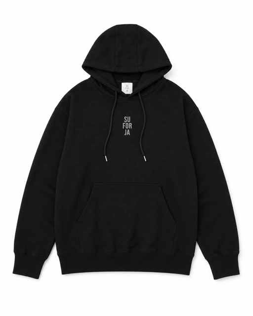 Image of SFJ Hoodie Black