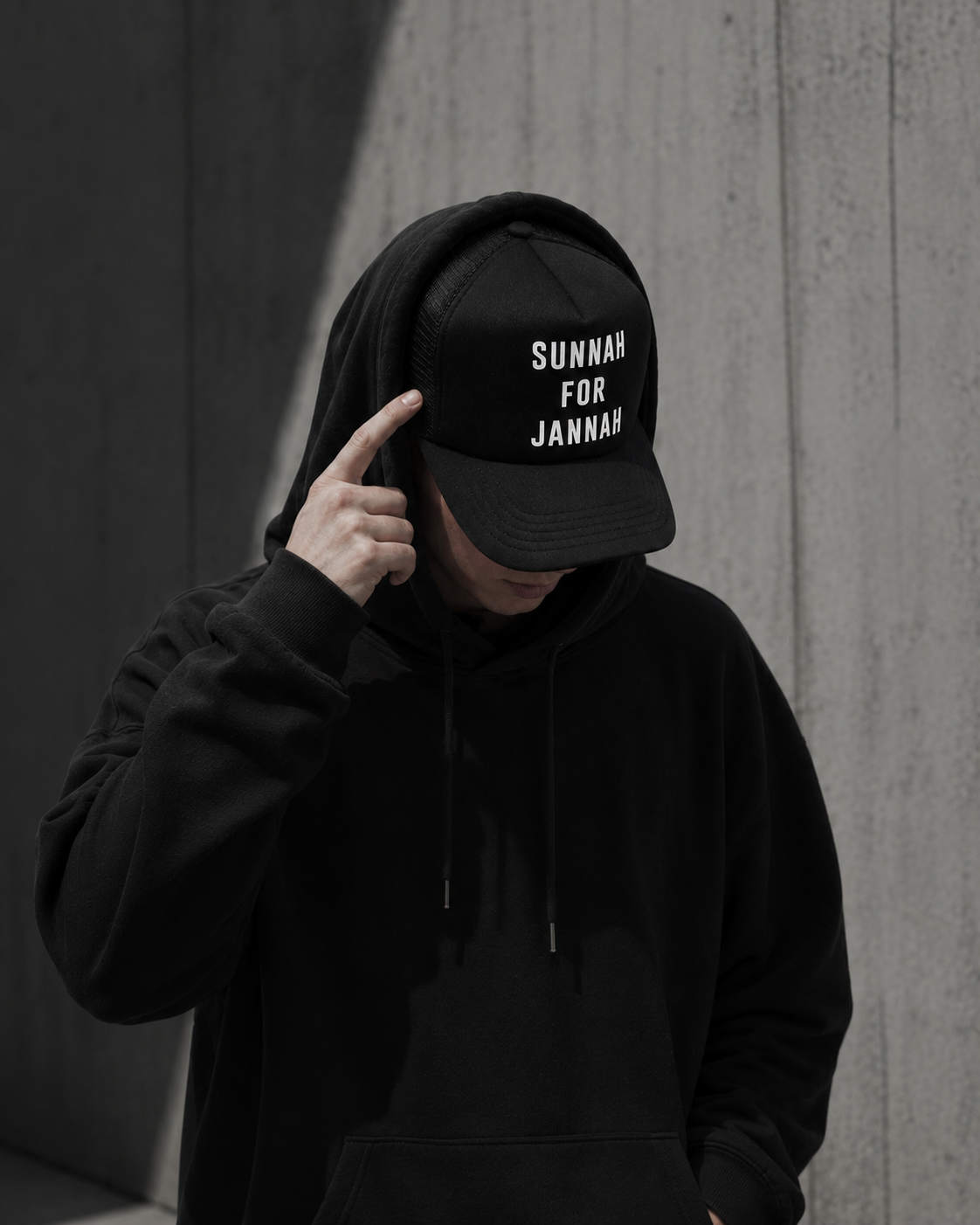 Trucker Hat Black