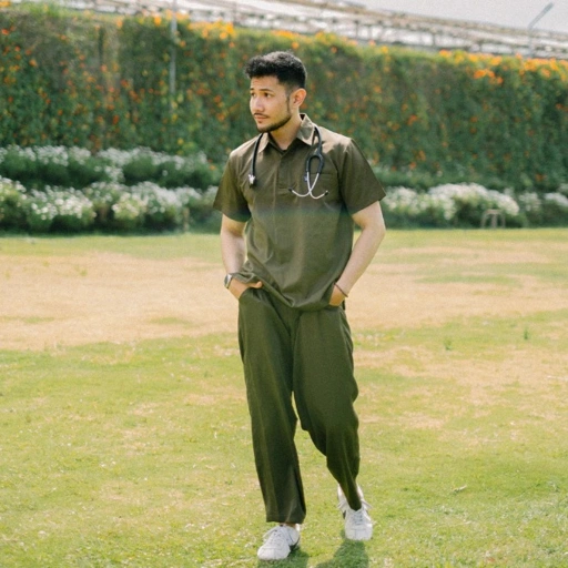 Image of Cardinal - Polo Short Sleeve Set (Regular Pants) - Olive