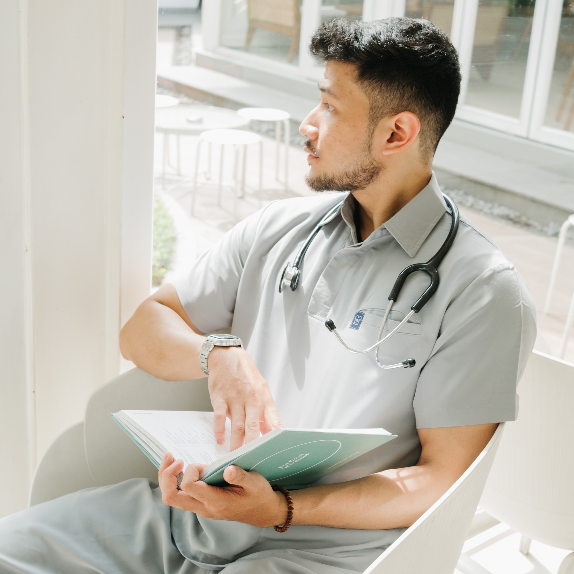 First Line - Polo Short Sleeve Set (Regular Pants) - Dusty Mint