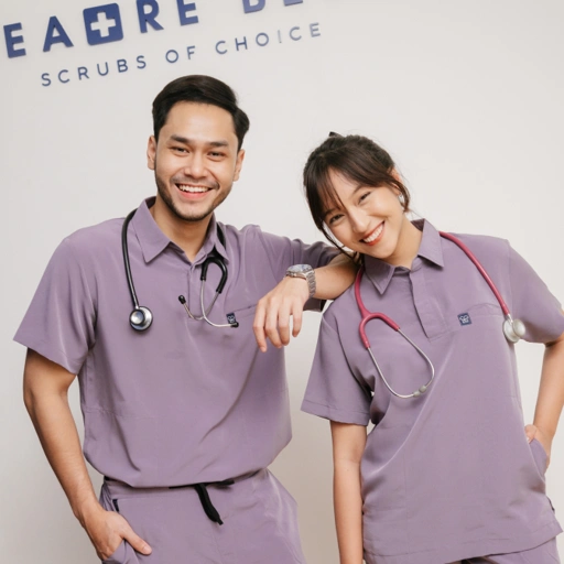 Image of First Line - Polo Short Sleeve Set (Reguler Pants) - Purple Sage