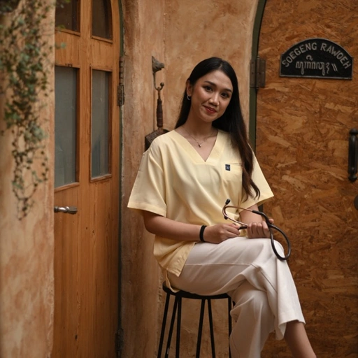 Image of Empirical - VNECK Short Sleeve TOP - Lemon Chiffon