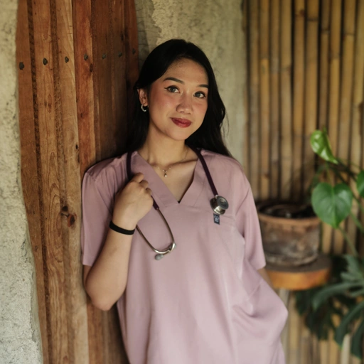 Image of Empirical - VNECK Short Sleeve TOP - Lilac