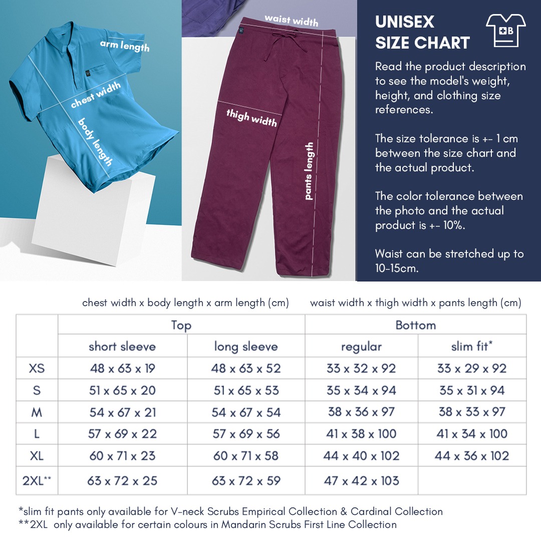 First Line - V neck Short Sleeve Set (Regular Pants) - Dark Blue