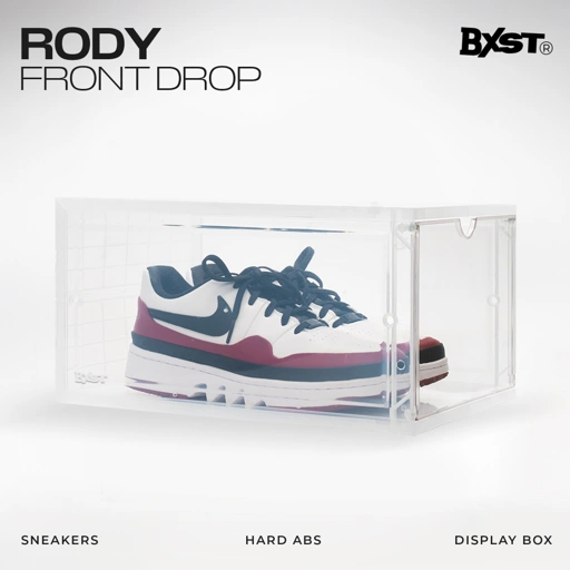 Image of 「RODY」Shoe Box Front Drop Transparent