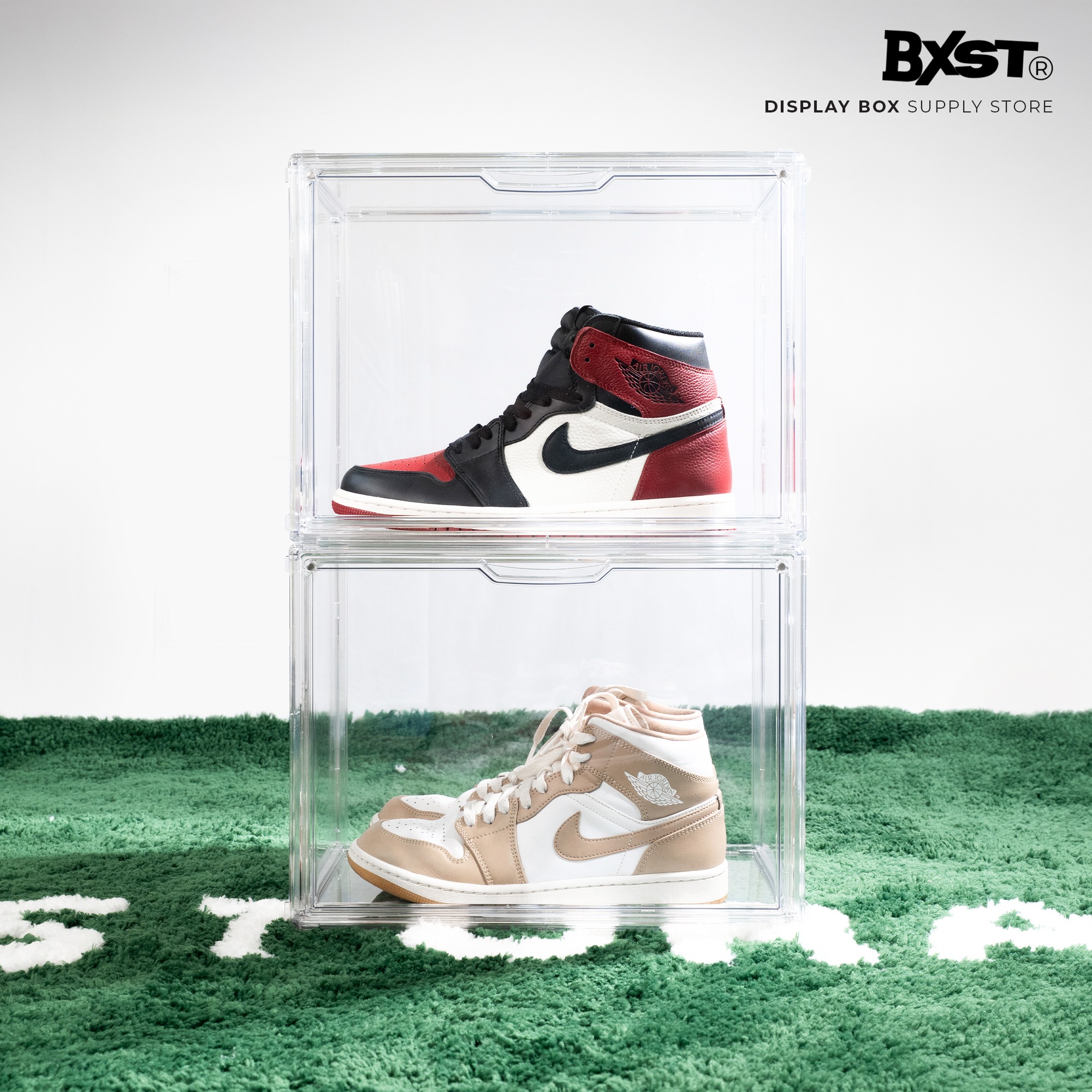 「CRYSTAL」BOOT BOX - CLEAR