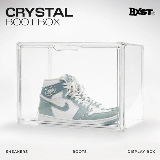 Image of 「CRYSTAL」BOOT BOX - CLEAR
