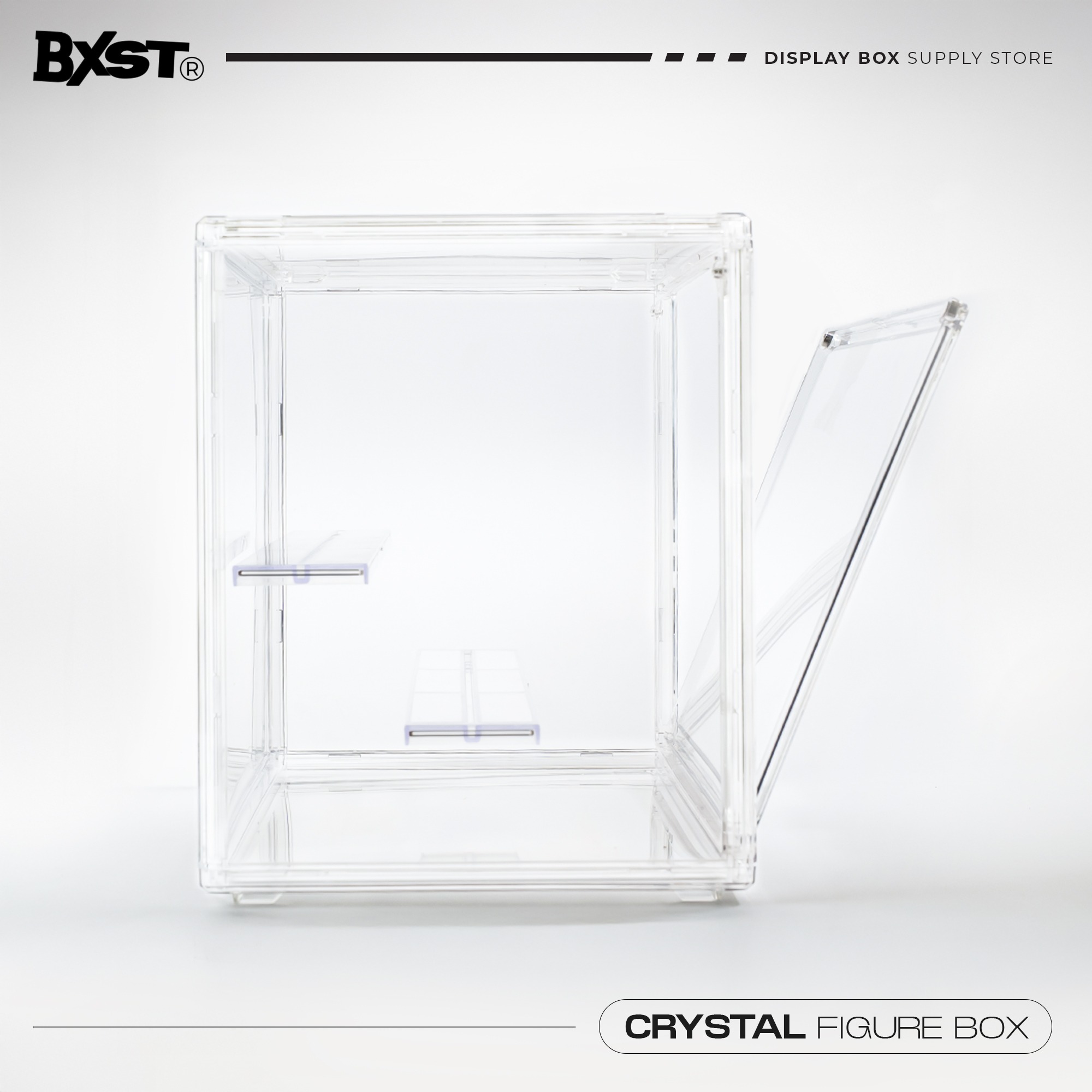 「CRYSTAL」FIGURE BOX - CLEAR