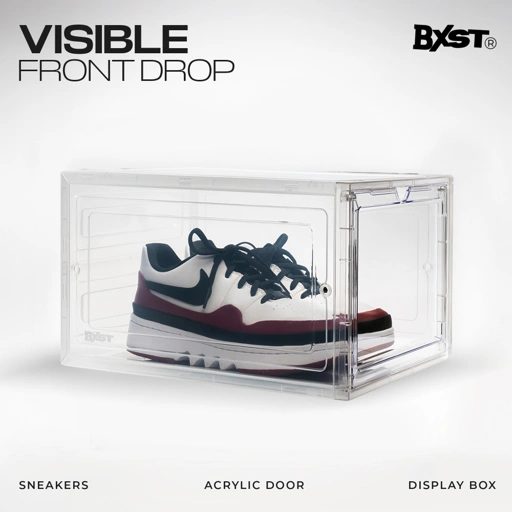 Image of 「VISIBLE」SHOE BOX FRONT DROP - CLEAR