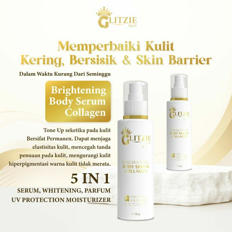 Glitzie Brightening Body Serum Collagen
