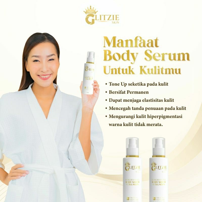Glitzie Brightening Body Serum Collagen