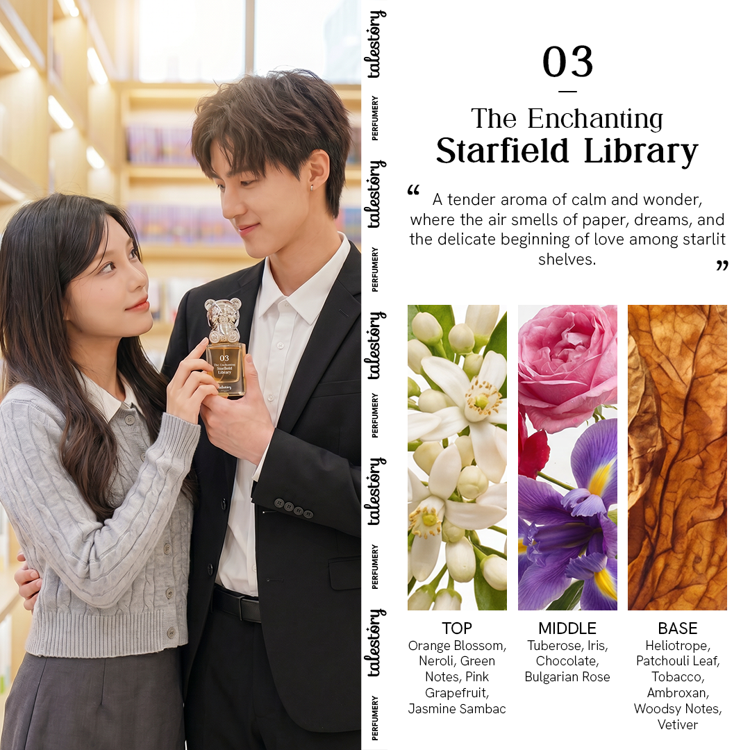 Talestory 03 - The Enchanting Starfield Library | Extrait de Parfum - 50ml | Unisex Perfume