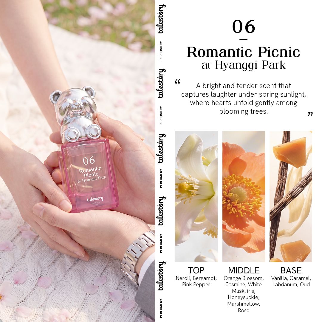 Talestory 06 - Romantic Picnic at Hyanggi Park | Extrait de Parfum - 50ml | Unisex Perfume