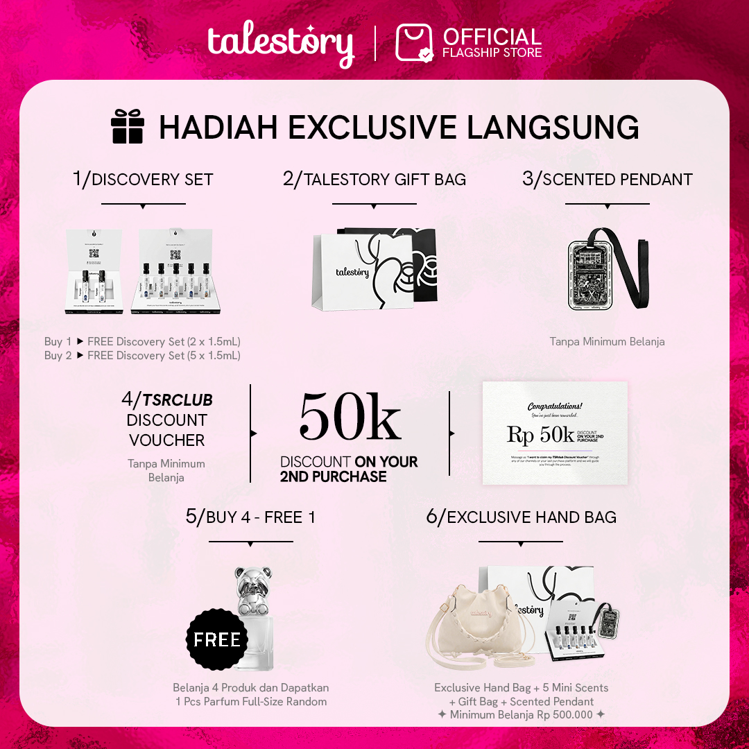 Talestory 10 - The Blooms at Hyerin Pavilion | Extrait de Parfum - 50ml | Unisex Perfume
