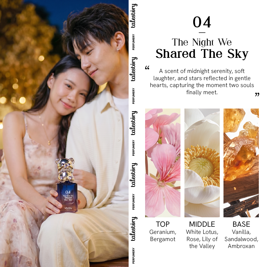 Talestory 04 - The Night We Shared the Sky | Extrait de Parfum - 50ml | Unisex Perfume