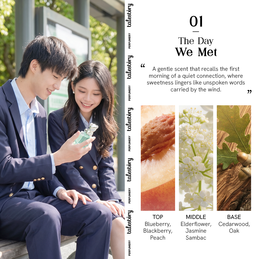 Talestory 01 - The Day We Met | Extrait de Parfum - 50ml | Unisex Perfume