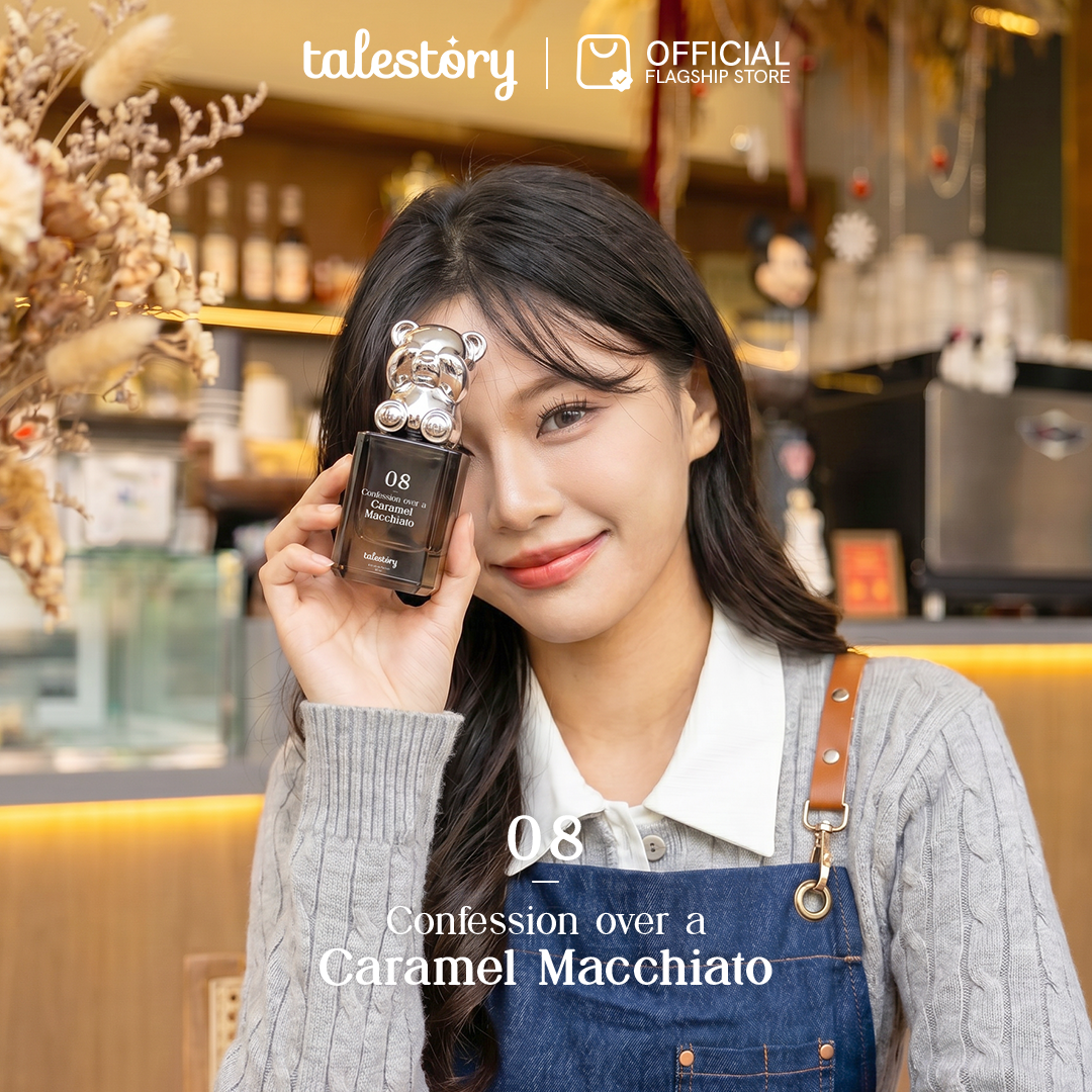 Talestory 08 - Confession over a Caramel Macchiato | Extrait de Parfum - 50ml | Unisex Perfume
