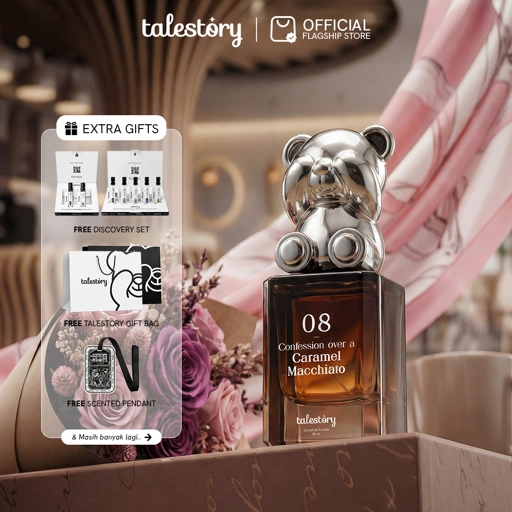 Talestory 08 - Confession over a Caramel Macchiato | Extrait de Parfum - 50ml | Unisex Perfume