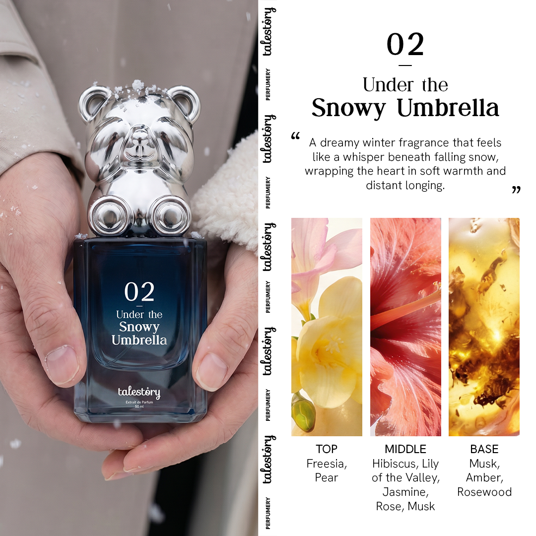 Talestory 02 - Under the Snowy Umbrella | Extrait de Parfum - 50ml | Unisex Perfume