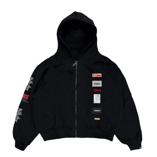 Image of MOULD ZIPP HOODIE