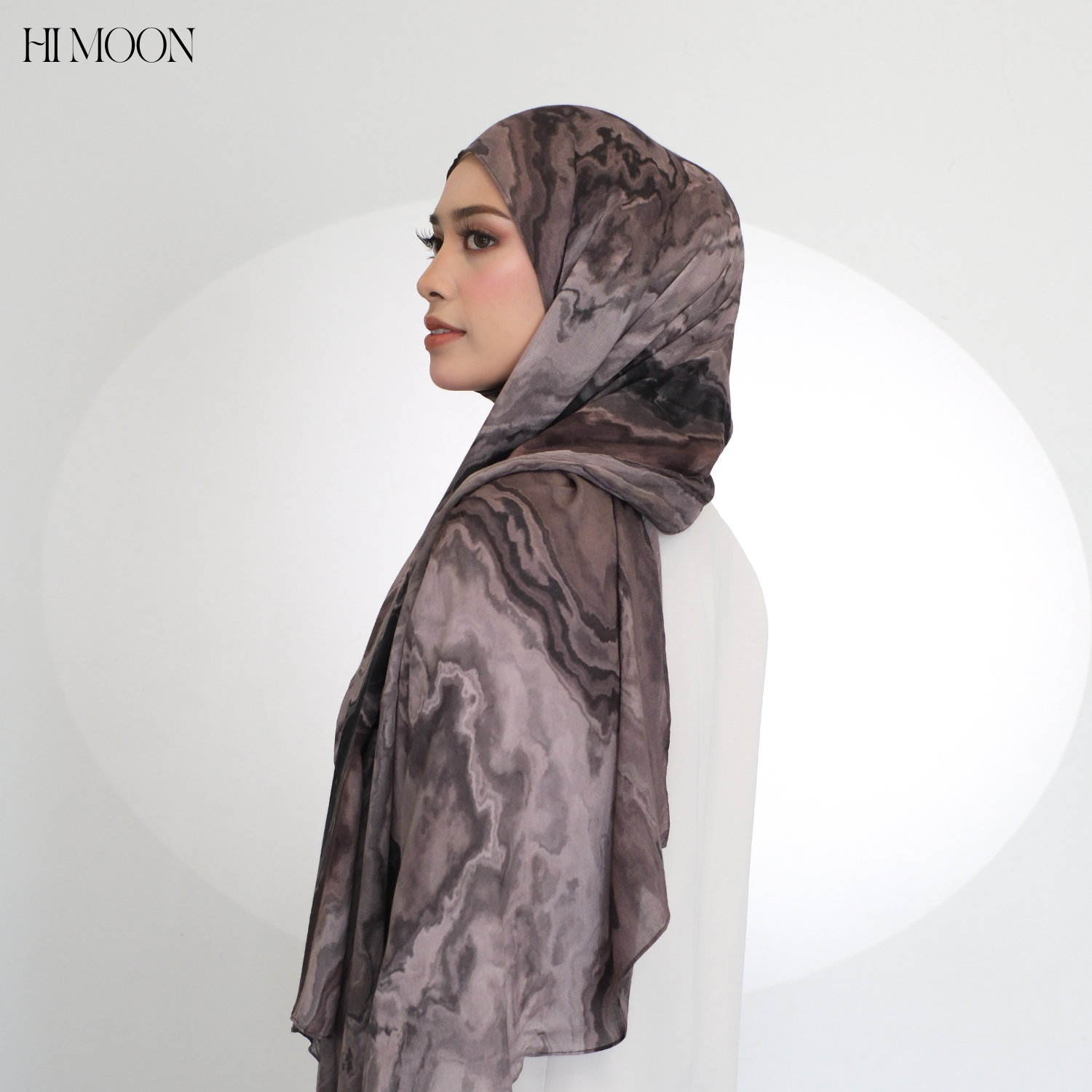 Marble Series/Pashmina Printed Viscose Modal/Pashmina Himoon/Pashmina Motif