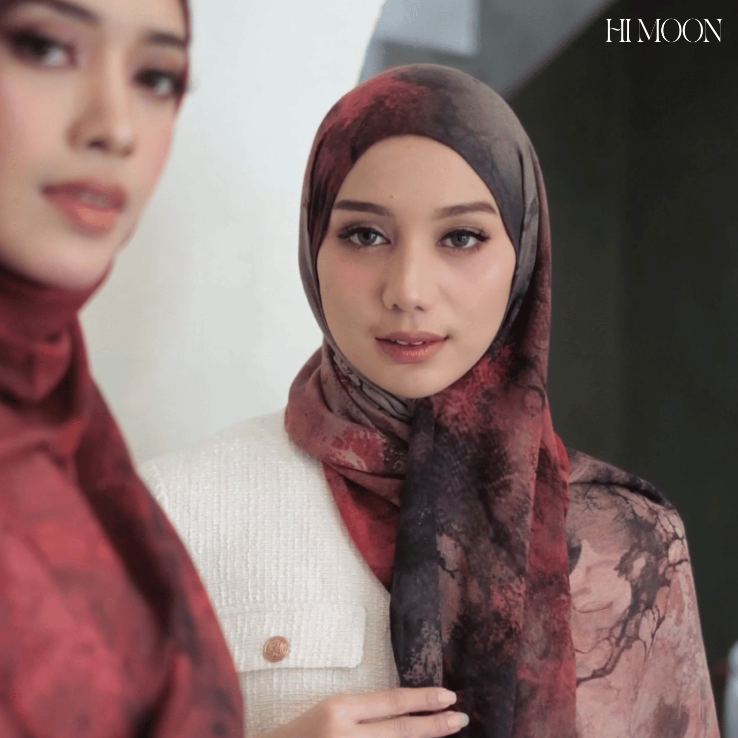 Nebula Series Pashmina Printed Viscose Modal  - Pashmina Printed Pashmina hijab shawl premium - Pashmina Motif Bahan Viscose Premium airtech