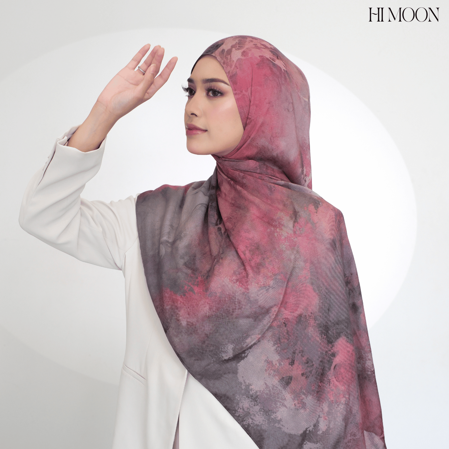 Nebula Series Pashmina Printed Viscose Modal  - Pashmina Printed Pashmina hijab shawl premium - Pashmina Motif Bahan Viscose Premium airtech