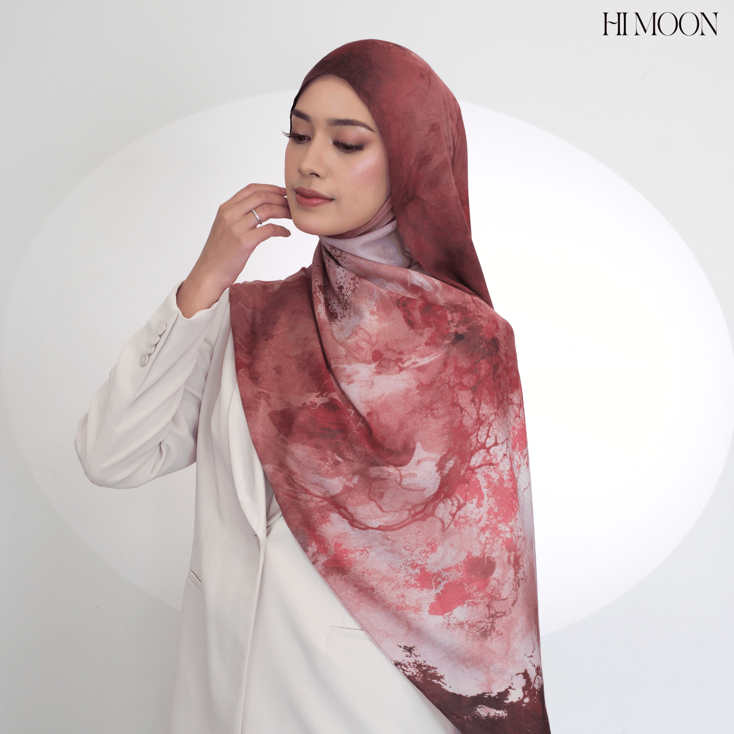 Nebula Series Pashmina Printed Viscose Modal  - Pashmina Printed Pashmina hijab shawl premium - Pashmina Motif Bahan Viscose Premium airtech