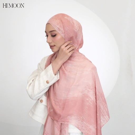 Canvas Series - Pashmina Printed Viscose Modal - breathable - soft - flowy - Pashmina Himoon