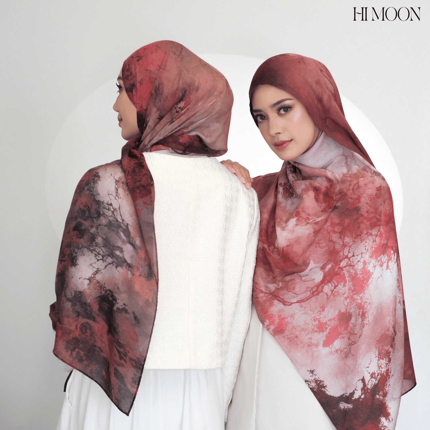 Nebula Series Pashmina Printed Viscose Modal  - Pashmina Printed Pashmina hijab shawl premium - Pashmina Motif Bahan Viscose Premium airtech