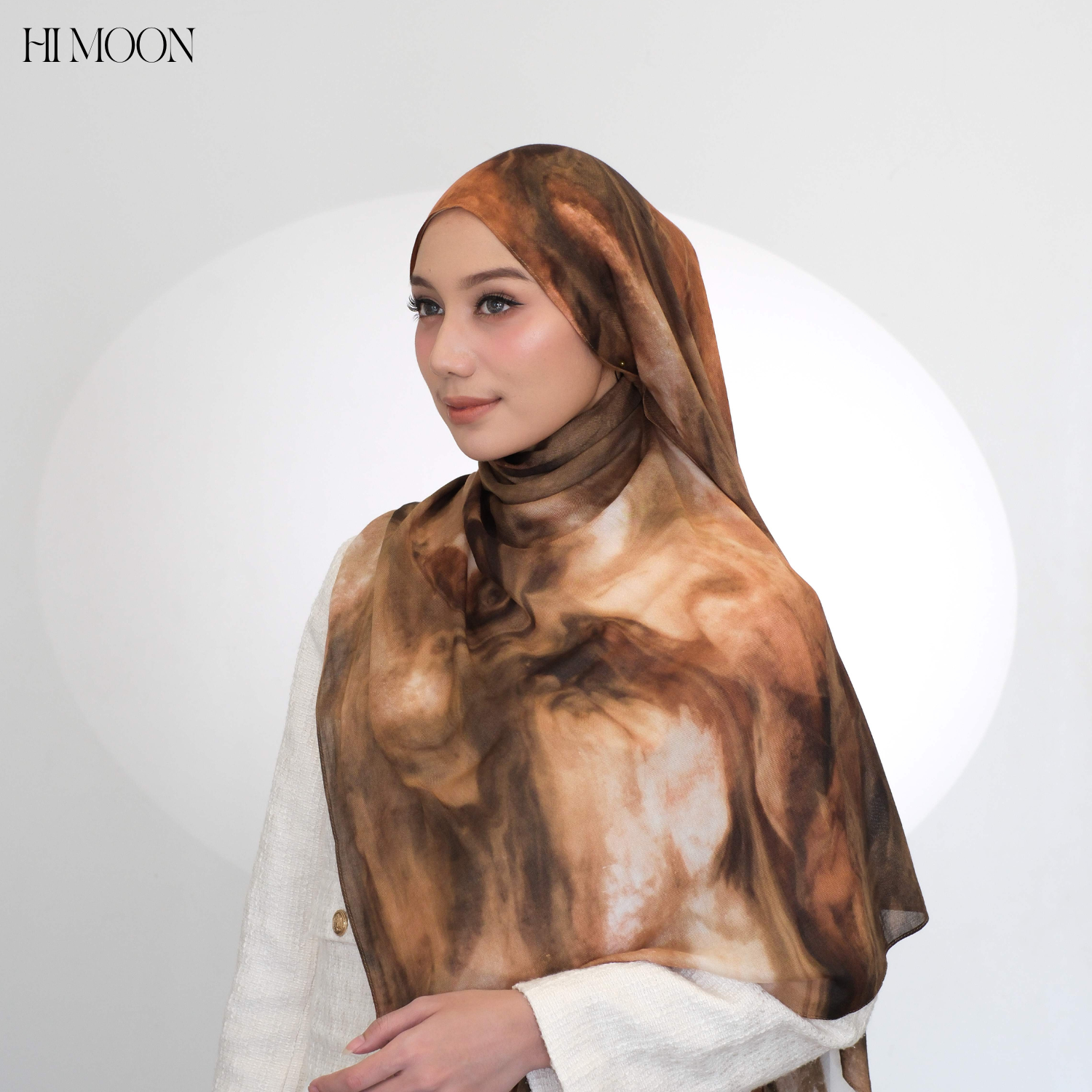 Marble Series/Pashmina Printed Viscose Modal/Pashmina Himoon/Pashmina Motif