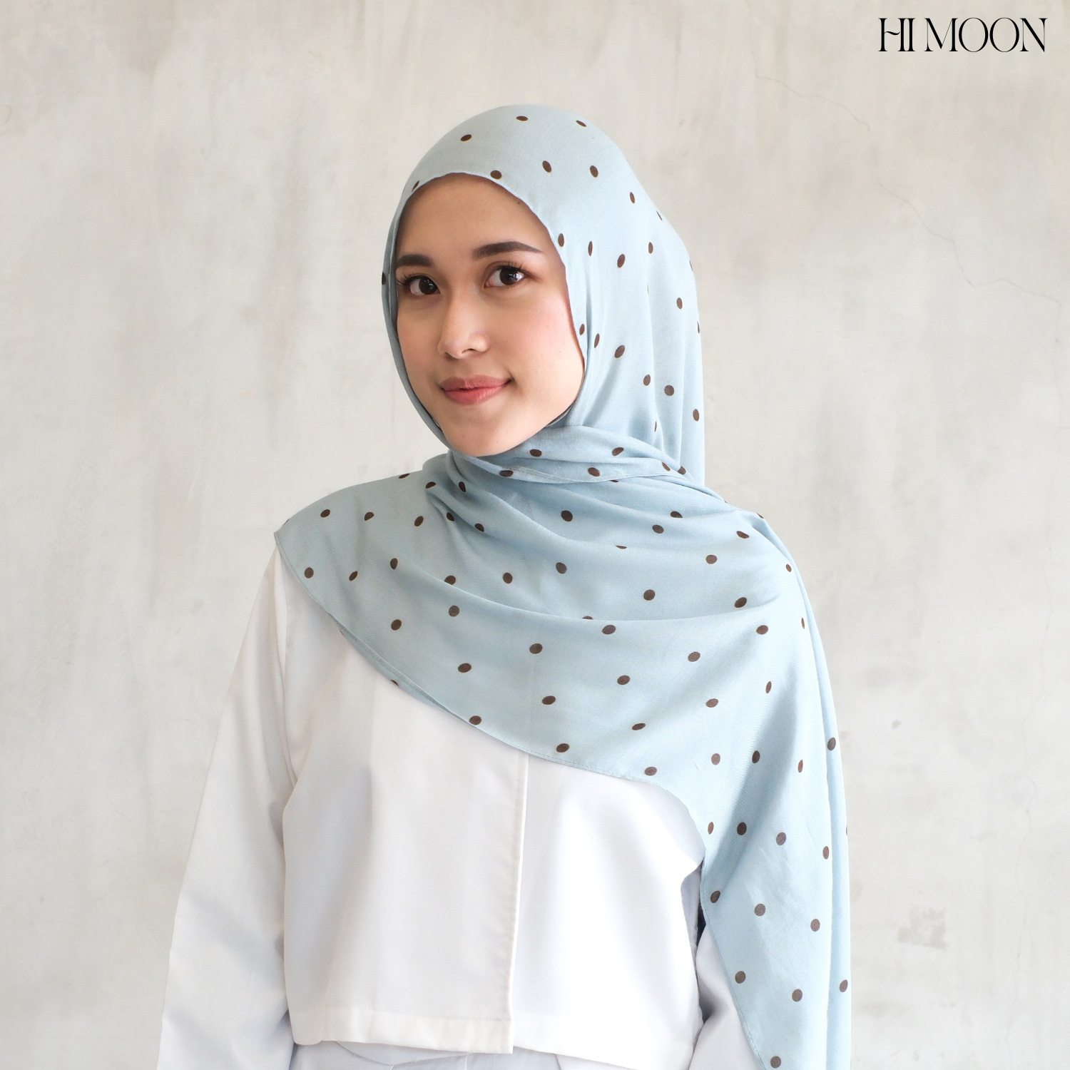 Polka Studio Pashmina Printed Viscose Modals - Pashmina hijab shawl premium - Pashmina Motif Bahan Viscose Premium airtech