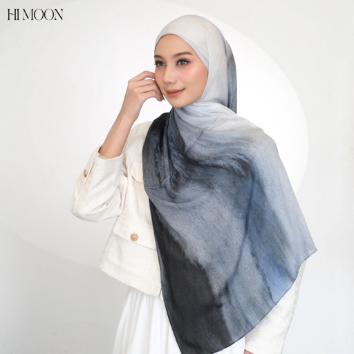 Gradation Series / Pashmina Printed Viscose Modals / Breathable / Soft / Flowy / Pashmina Himoon